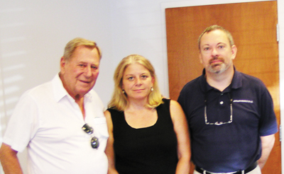 Al Abramoska, Judy Coffman, and Richard Rauckhorst