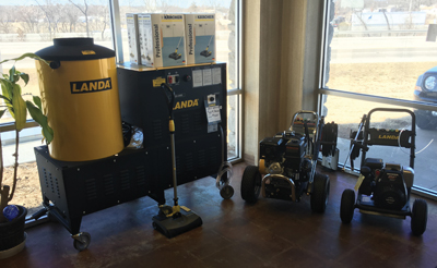 Landa equipment at Tulsa Cleaning Systems