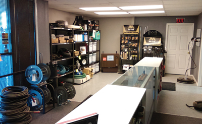 Tulsa Cleaning Systems showroom
