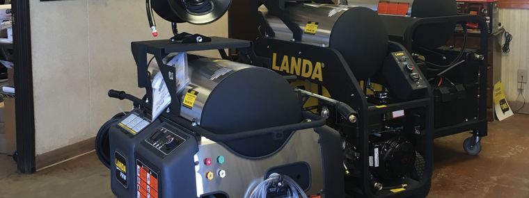 Landa equipment at Tulsa Cleaning Systems