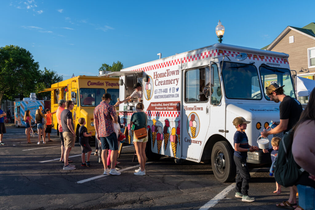 Food Trucks at street event