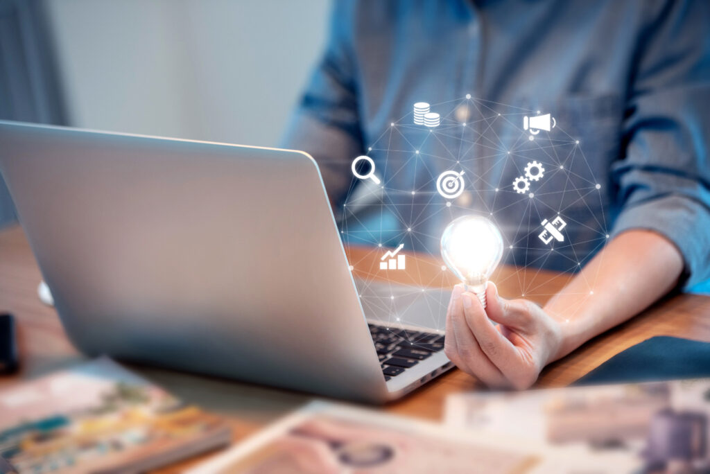 Online Presence stock photo