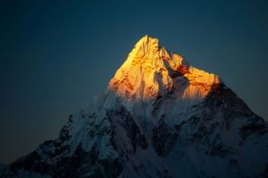 high altitude stock image