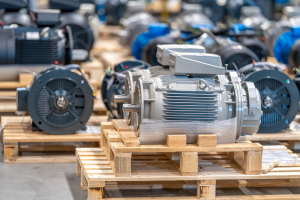 Electric Motors Stock Image