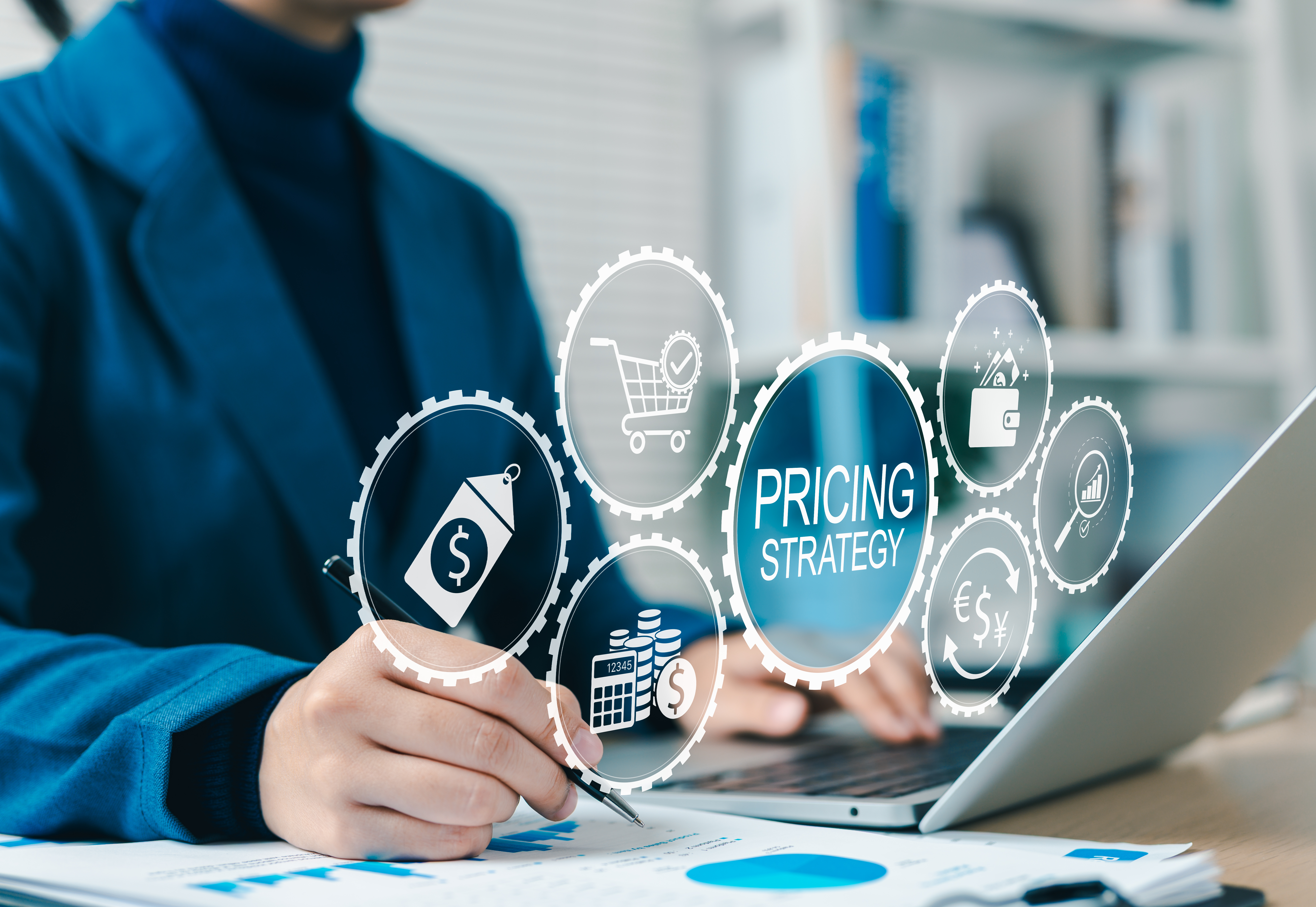 Pricing Strategies stock image