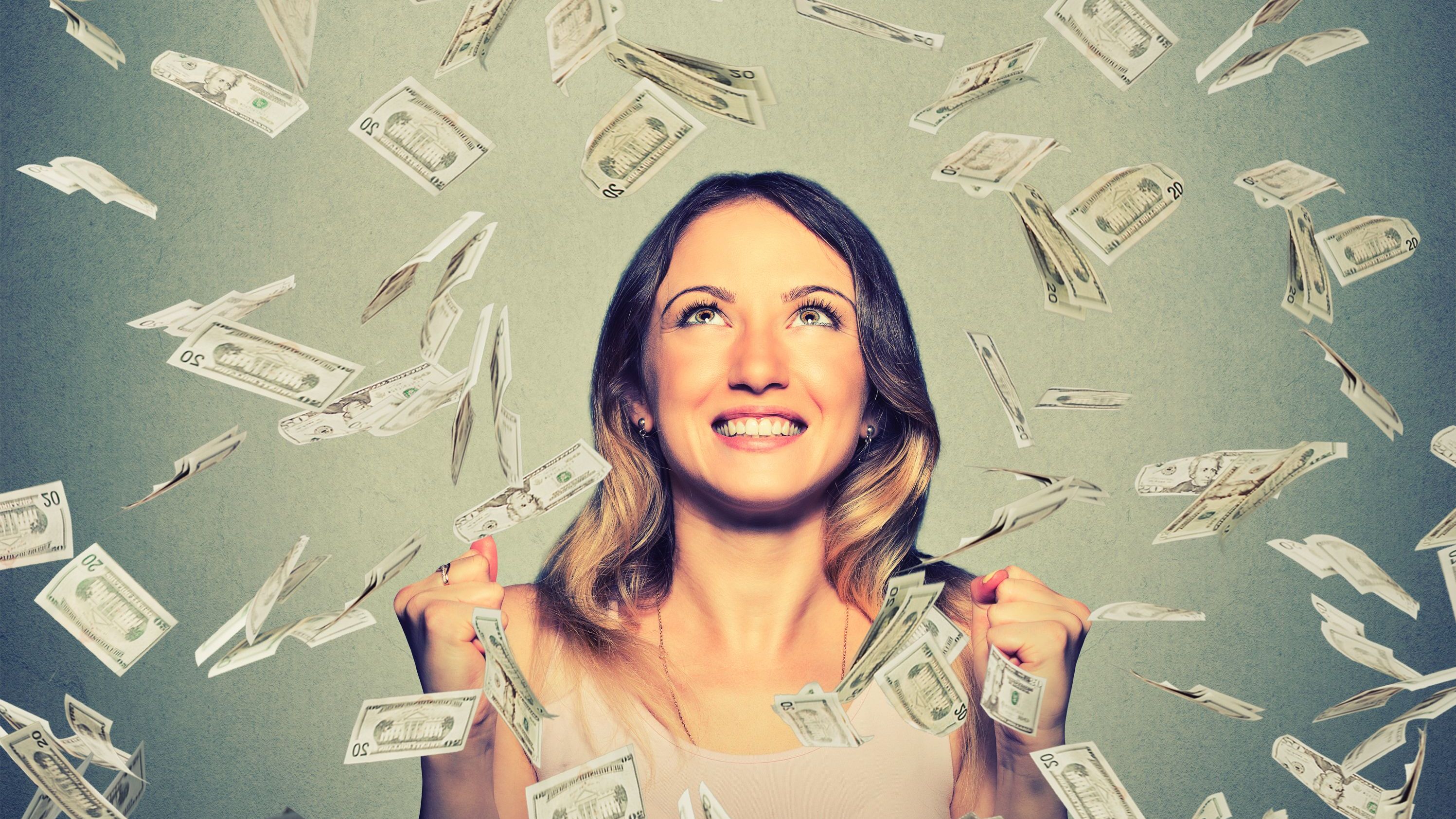 Tips for financial success stock image